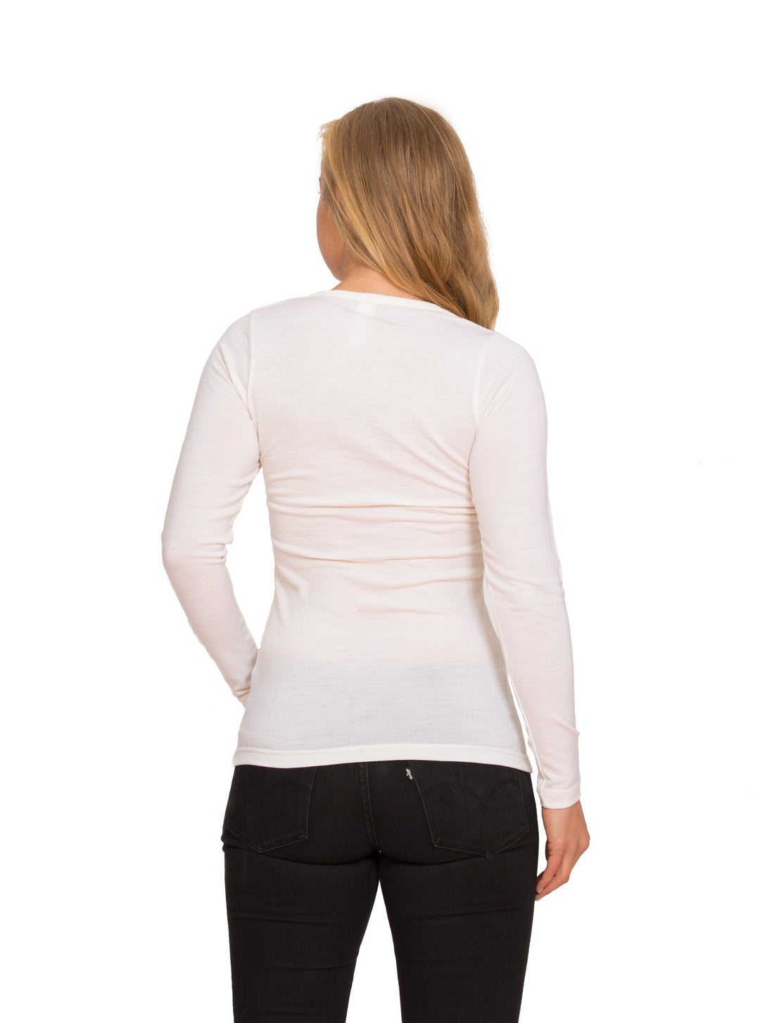 Merino Women's Long Sleeve White