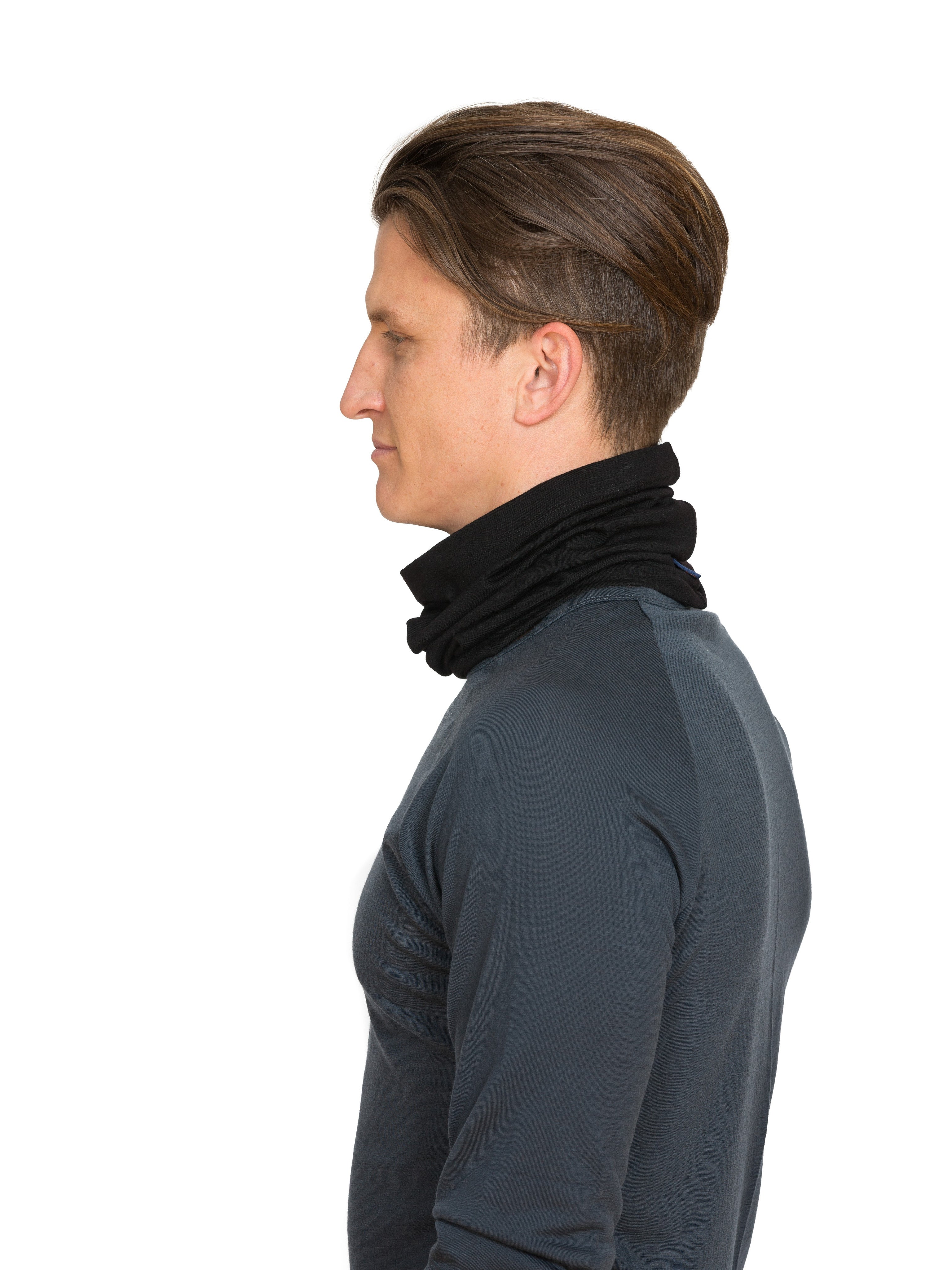 Merino Neck Warmer Made in New Zealand by Brass Monkeys Smart